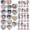 HIWOWO Strawberry Festival 2025 Badge Acrylic Stand Set of 16 (2 Types) - Tanjiro Kamado, Nezuko Kamado, Inosuke Hashibira, Zenitsu Agatsuma, Doujinsh