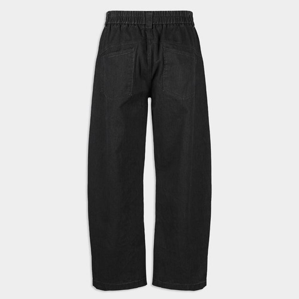 Weekhour Wide Cotton Pants Charcoal
