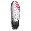 Adidas F50 Series Abrasion Resistant Soccer Shoes Unisex White Silver Sneakers JP7462