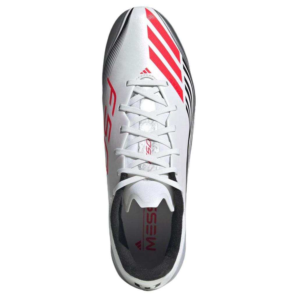 Adidas F50 Series Abrasion Resistant Soccer Shoes Unisex White Silver Sneakers JP7462