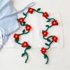 Fashionable Flower Long Waist Chain Sweet Styles Waist Belt Softable Belt for Daily Wear
