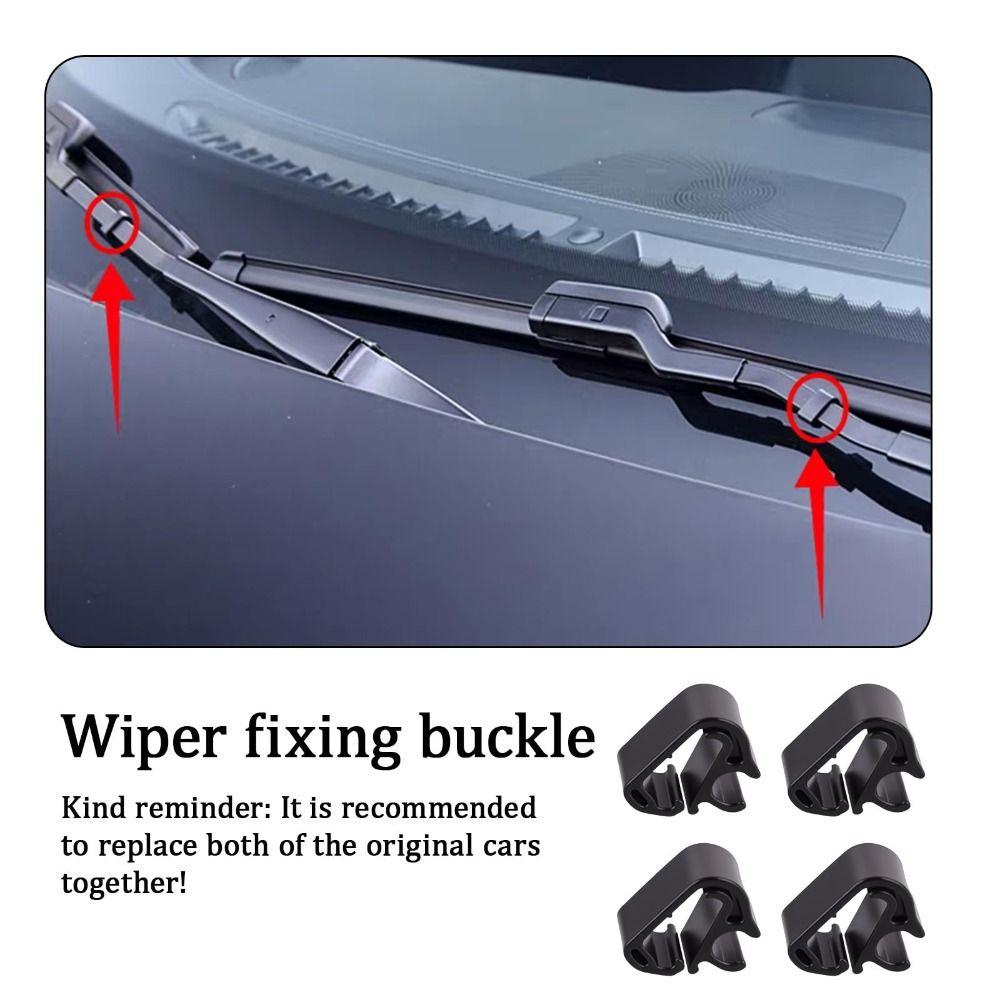 5pcs Universal Wiper Spray Hose Clip Durable Wiper Arm Buckle  Windshield Washer System