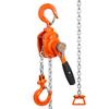 Manual Lever Chain Hoist, 1/2 Ton 1100 Lbs Capacity 10 FT Come Along, G80 Galvanized Carbon Steel with Weston Double-Pawl Brake, Auto Chain Leading &