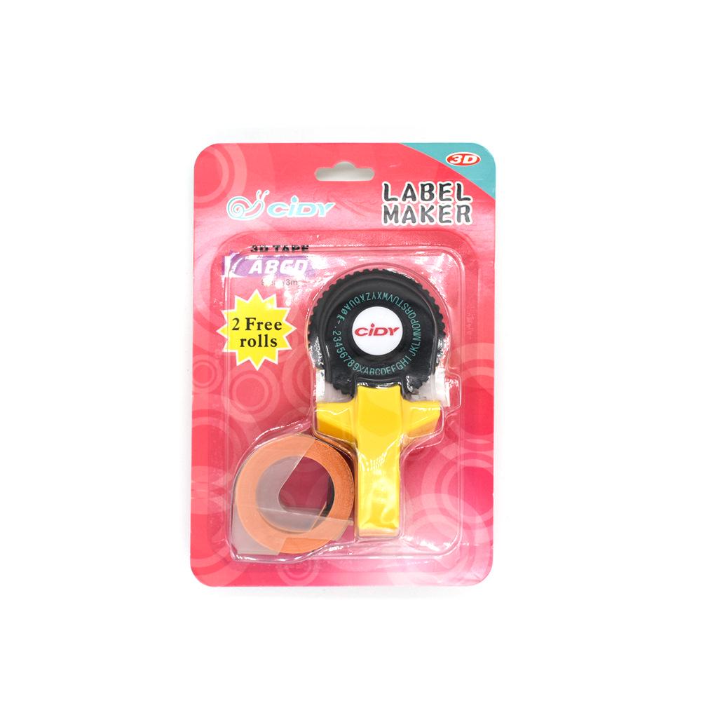 TikTok Xidi C101 Mini Manual Label & Embossing Machine with Decorative Tape and Engraving Capabilities.