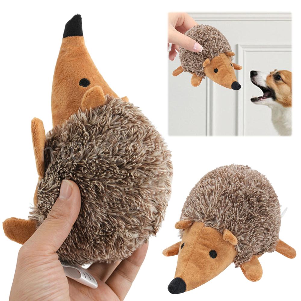 

Pet Plush Interactive Toy Bite-Resistant Cute Soft Dog Chewing Toy Washable Cartoon Hedgehog Pet Toy for Small Medium Size Dogs China Mainland