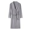 Reiner Baumwolle Paar Nachthemd Damen Herbst Große Größe Langärmlig Frühling und Herbst Herren Lockere Loungewear Hotel Bademantel Yukata