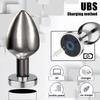 Anal Vibrator Male Prostate Massager Wireless Butt Plug Remote Control Female Clit Stimulator Masturbator Sex Toys for Couple