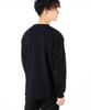 New Era Long Sleeve Cotton Pocket Size Solid BLACK ONSPOTZ and Stylish Small and Large Sizes Gift Idea T-Shirt, L/S Tee, 12325222, N139LG088, Black,