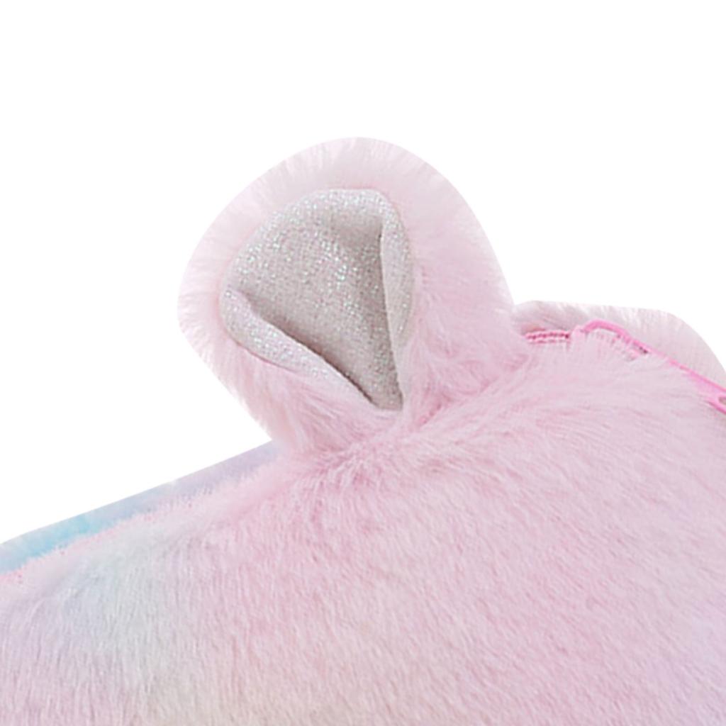 Plush Pencil Case Cartoon Cute Cat Shape Large Capacity Pencil Pouch Soft Fashionable Pen Case for Student