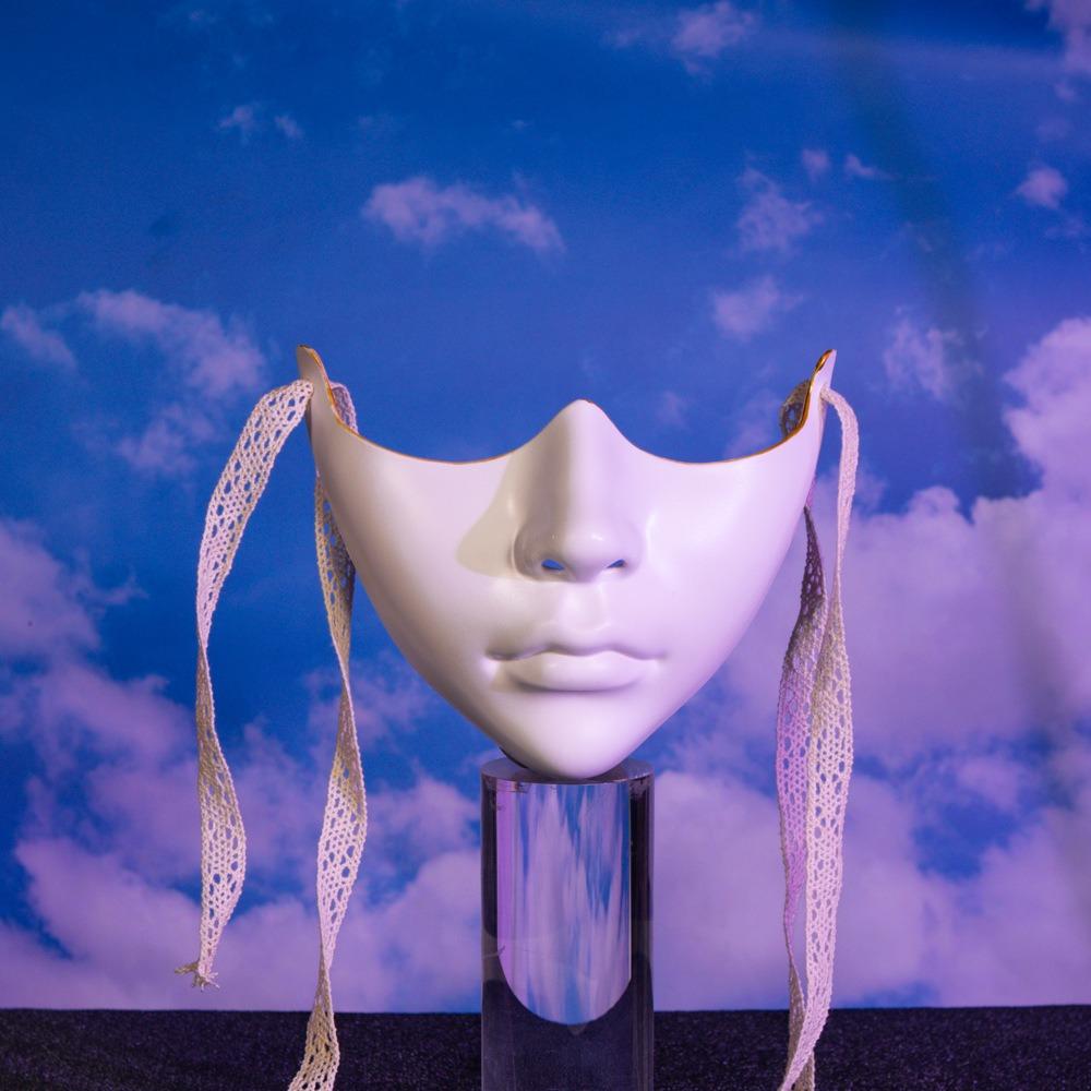 

Male Adult Ancient Style Face Mask Masquerade Anime Cosplay Pros Fancy Machinery Mask Carnival style A