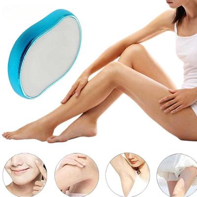 Crystal Hair Eraser for Women and Men Physical Hair Removal Eraser Portable Epilator Glass Hair Remover Painless Body Care