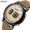 New Fashion Mens Watches with Leather Strap Top Brand Luxury Sports Quartz Watch Men Relogio Masculino WristWatches
