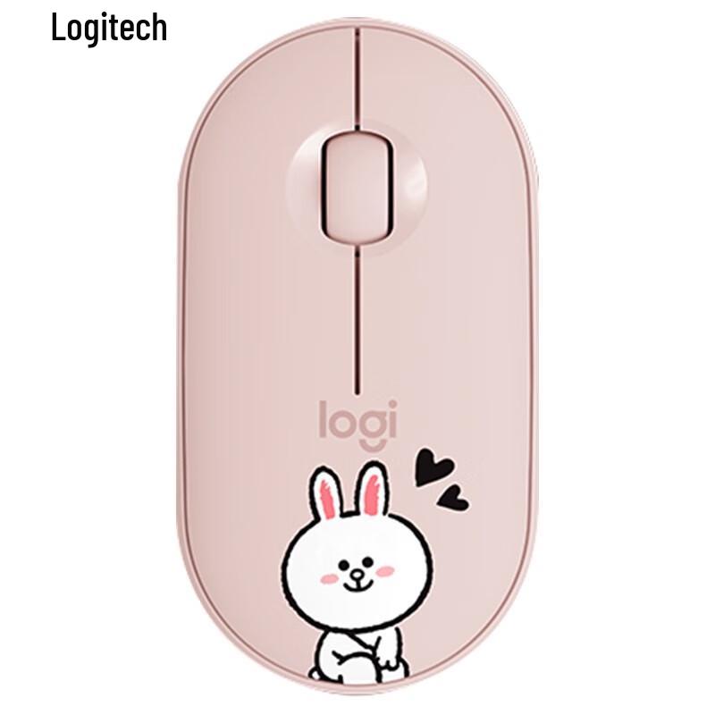 

Logitech Pebble M350 Dual-Mode Wireless Mouse - LINE FRIENDS Cony