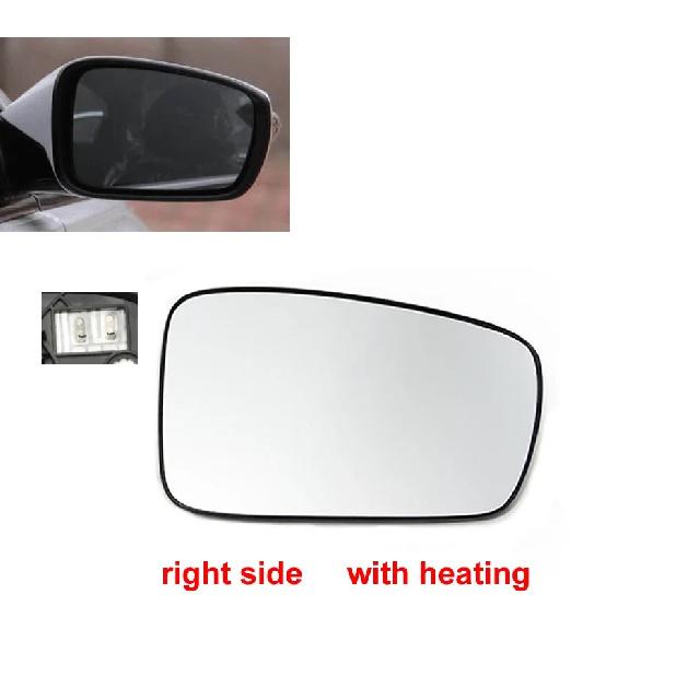 Car Mirrors For Hyundai Sonata 8 2010 2011 2012 2013 2014 Door Wing Rear View Mirrors Lenses Outer Side Mirror White Glass Lens