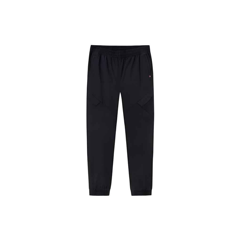 Anta Basketball Series Woven Commuter Large Pocket Knitted Sports Pants Men Pants Basic-Black 152411505-4