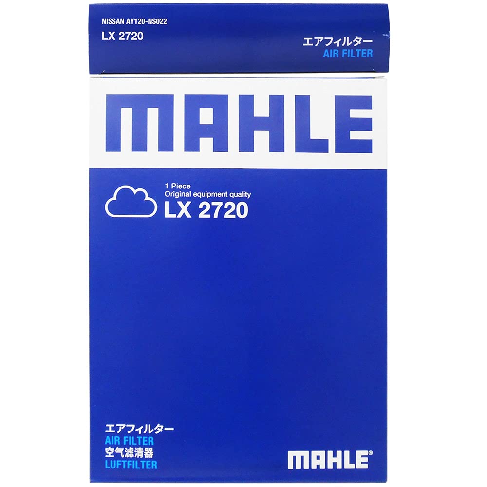 Set of 2 Nissan Air for Nissan Skyline GT 400R and Fairlady Z Z32 Series Mahle LX2720 x Made by the Genuine Filter Filters/Cleaners (5BA-RV37, E-Z32,
