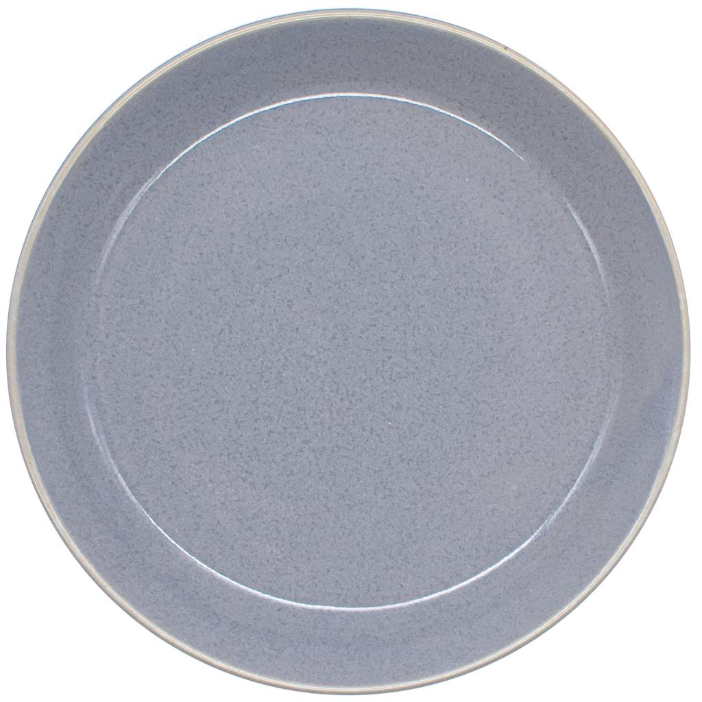 Aito Dinnerware Mino Dishwasher and Microwave Made In Product Number for Single Living "Natural Color" Set, 6-Piece Set, Blue-Gray, Ware, Safe, Japan,