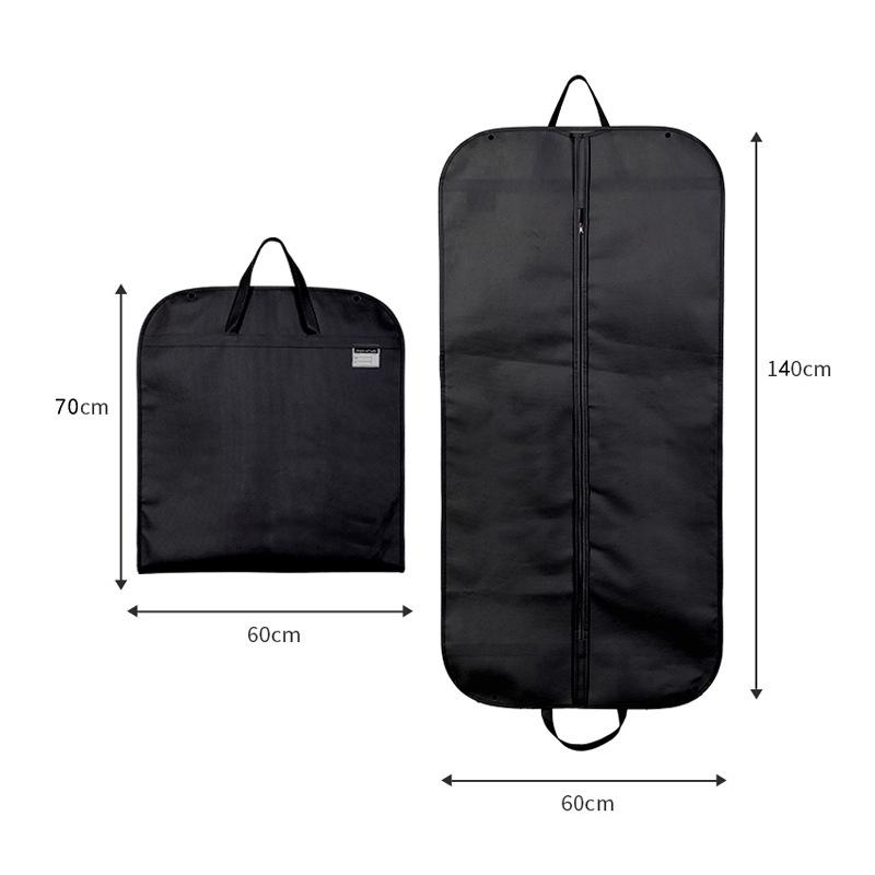 Thickened Non-Woven 140cm Garment Bag for Coats, Cheongsams, and Evening Gowns