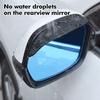 Car Rearview Mirror Rain Eyebrow Universal Carbon Fiber Sun Visor Shade Cover Auto Rear View Mirror Rainy for Car Accessories