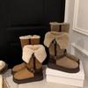 Thick-fur Snow Boots for Women, New Style, Versatile, Thick Fur, Heightening Shoes, Cotton Shoes