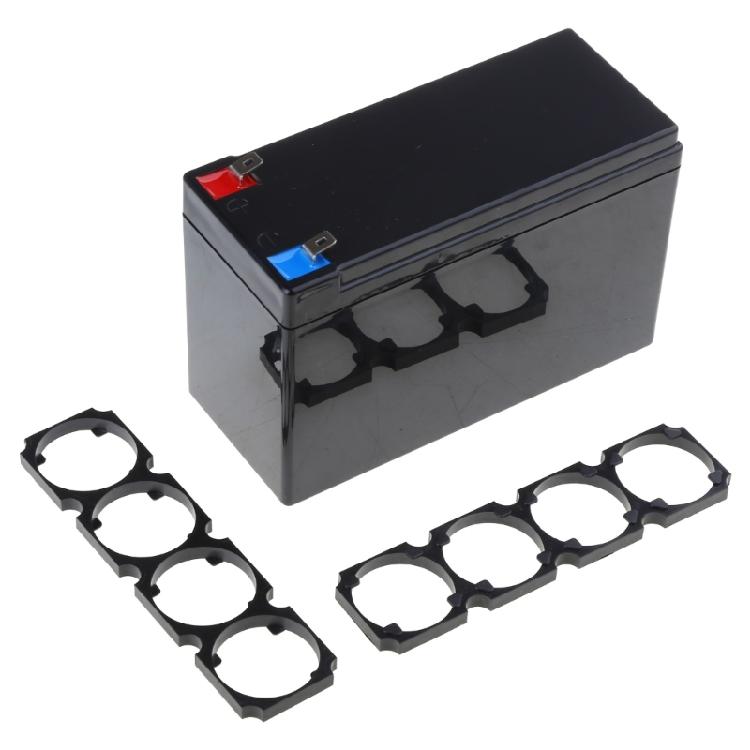 

Versatile ABS Battery Protector with 32650/32700 Rack Practical ABS Battery Hold чорний