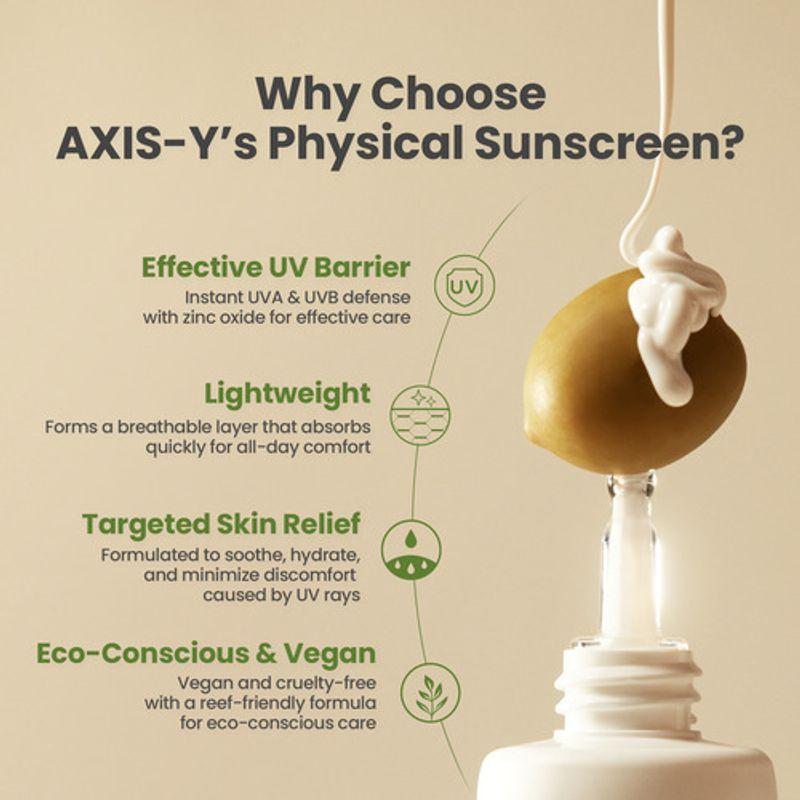 [AXIS-Y] *Renewal* Complete No-Stress Physical Sunscreen 50ml
