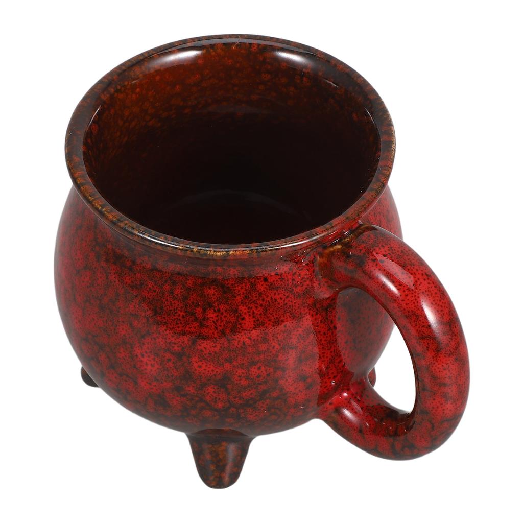 Halloween Ceramic Coffee Mug 350ml Witch Cauldron Porcelain Novelty Gothic Party Coffee Mugs Spooky Collection