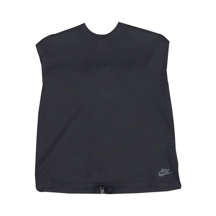 

Nike Футболка с коротким рукавом и логотипом, однотонная, женская, черная 831674-010 S