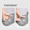Huaxu Bathroom Non-Slip Mat, Shower Foot Pad, Anti-Fall Floor Mat for Bathroom, Large Massage Foot Pad for Elderly And Pregnant Wome