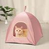 Cat Tent Indoor Outdoor Pet Tent House Portable Cat Cave Bed with Handle for Kittens Puppies Small Animals