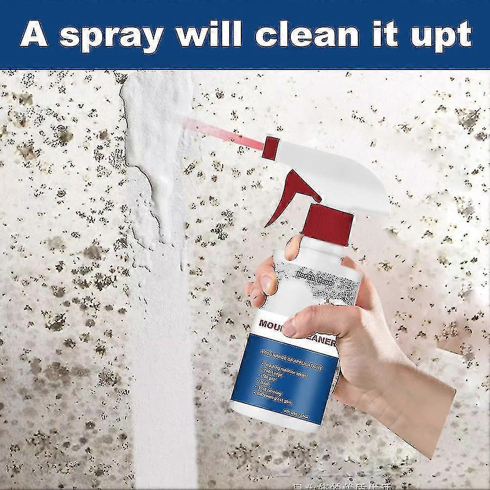 1-3x Mildew Removal Spray, Mold Remover Spray, Household Removal Spray For Kitchen Bathroom