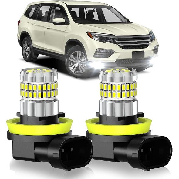 Fit For Toyota 4Runner 2003-2009 Fog Light Bulbs Or DRL, 13000LM Super Bright 360° Illumination 9005/9145/H10 Fog Lights, 6000K Cool White Upgraded