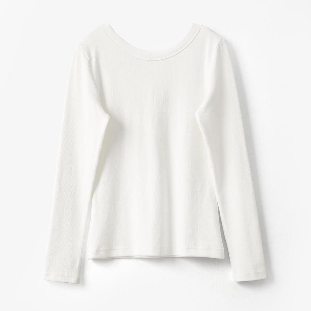 Women's 300g Silk Wood Fiber Modal Cotton Crew Neck Slim Fit Long Sleeve Base Layer