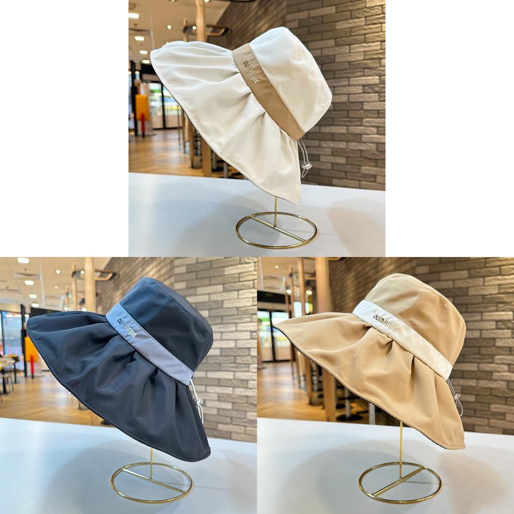 Womens Sunshade Hat Spring Summer Outdoor Uv Protection Wide Foldable Brim
