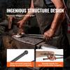 Blacksmith Tongs, 18” 4 PCS, V-Bit Bolt Tongs, Wolf Jaw Tongs, Z V-Bit Tongs and Gripping Tongs, Carbon Steel Forge Tongs with A3 Steel Rivets, for