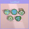Creative Cartoon Earth Plant Series Brooch Eco-friendly Alloy Badge Accessory