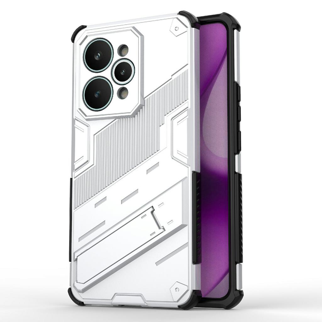 For Realme 15 Pro 5G Case PC + TPU Shockproof Phone Cover with Kickstand