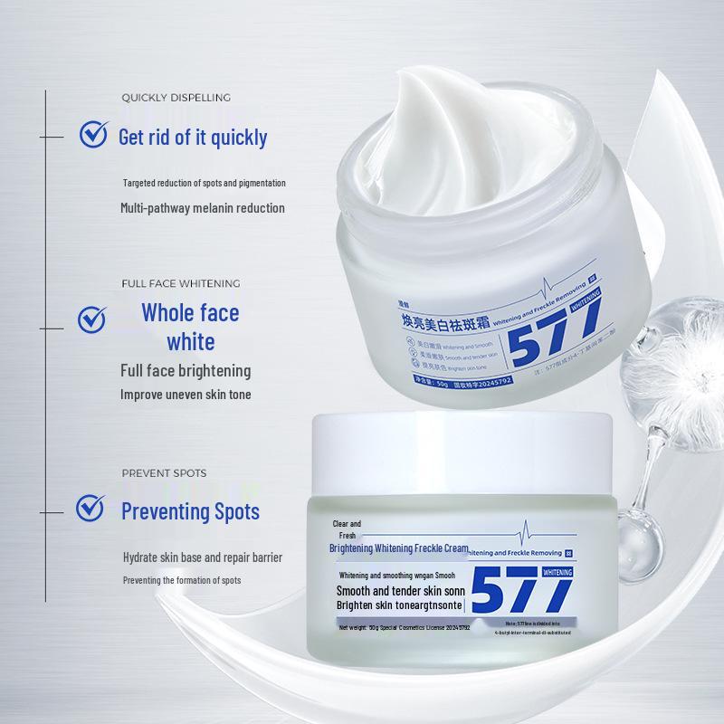 577 Aufhellende & Fleckenentfernende Creme 50g - Hellt den Hautton auf, glättet und mildert Flecken