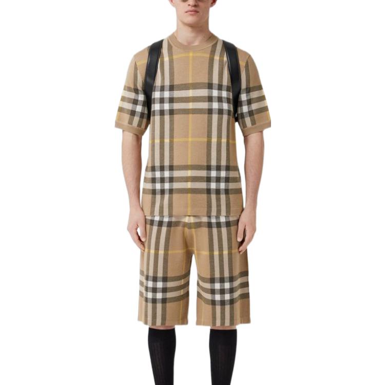 Burberry Vintage Check Knitted T Shirt 80549171