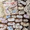 Retro Lace Sticker Pack: Decorative Labels for Bullet Journals & More