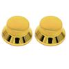 1pcs/2Pcs Guitar Bass Metal Top Hat Bell Speed Knobs for LP SG Guitar