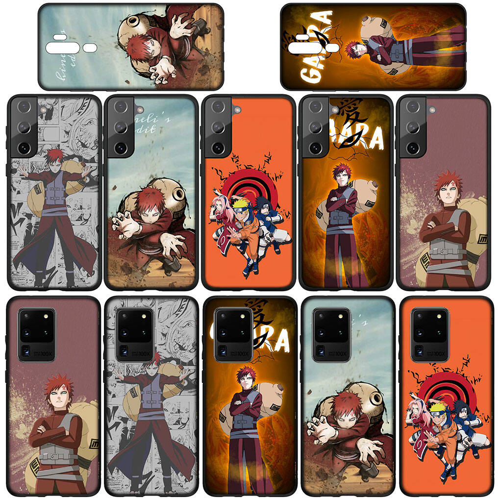 Handyhülle für iPhone 17 15 16 Plus X XR Redmi Note 14 12 11 13 Pro Max Huawei P30 P20 Lite Y9 OPPO A60 A40 A80 A18 A16 A54 Gaara Comics Naruto Cover