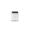 ZISIZ Transparent Glass Storage Jars Set