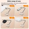 Alloy Phone Lanyard Cat Head Ring Buckle New Hand Chain
