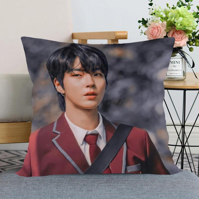 KPOP Hwang In Yeop Pillow Case True Beauty For Home Decorative Pillows Cover Invisible Zippered Throw PillowCases 45X45cm