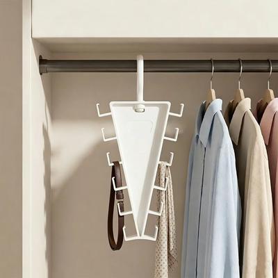 Space Saving Double Sided Hanger Rotatable Hat Rack Portable V Shaped Hanger