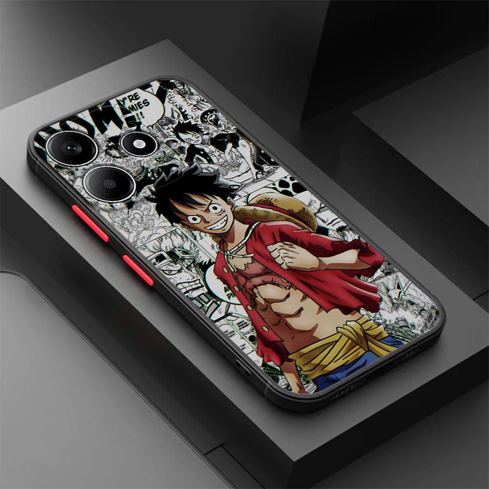 Anime O-One Pieces Phone Case for Xiaomi Redmi Note 14 13 Pro Plus 12 11 9S 10 14C 13C A4 Funda Back Phone Cover
