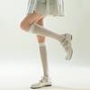Knee High JK Calf Long Socks Thin Separate Toe Stockings Simple Two Toe Stockings  Spring Summer
