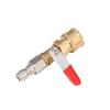 Adjustable Water Flow Valve Quick Connect Valve Pressure Washer Fitting 1 4 Quick-connect Valve Easy Maneuverability