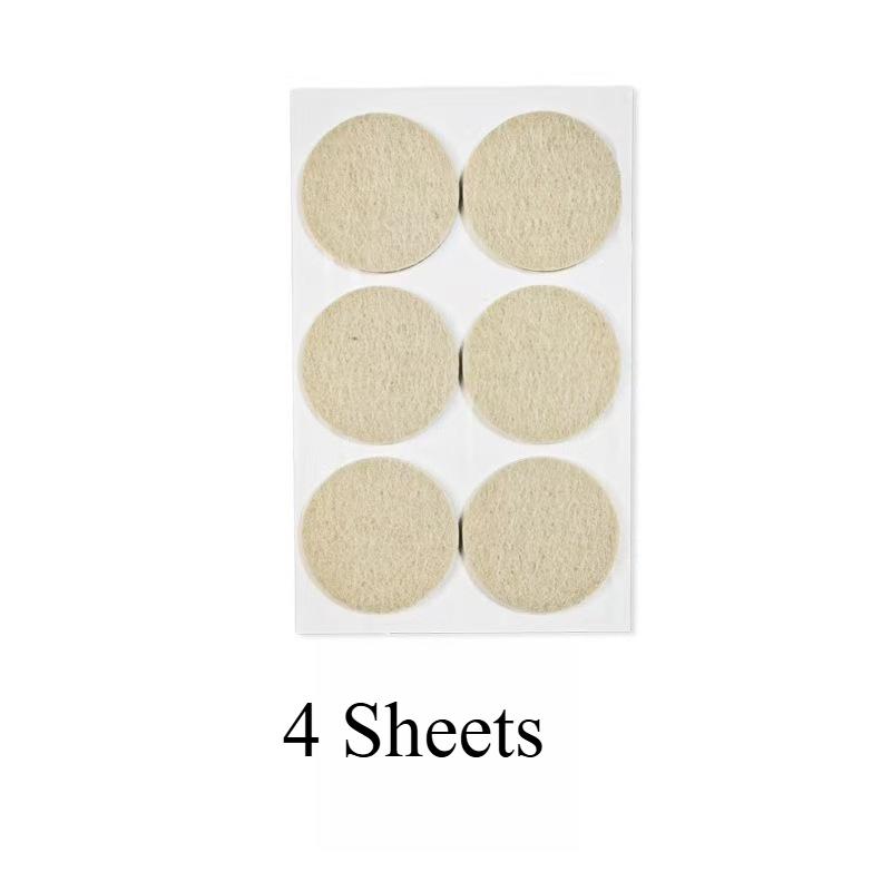 Self Adhesive Felt Furniture Pads Anti Scratch Chair Leg Floor Protector For Hardwood Table Sofa Chair Feet